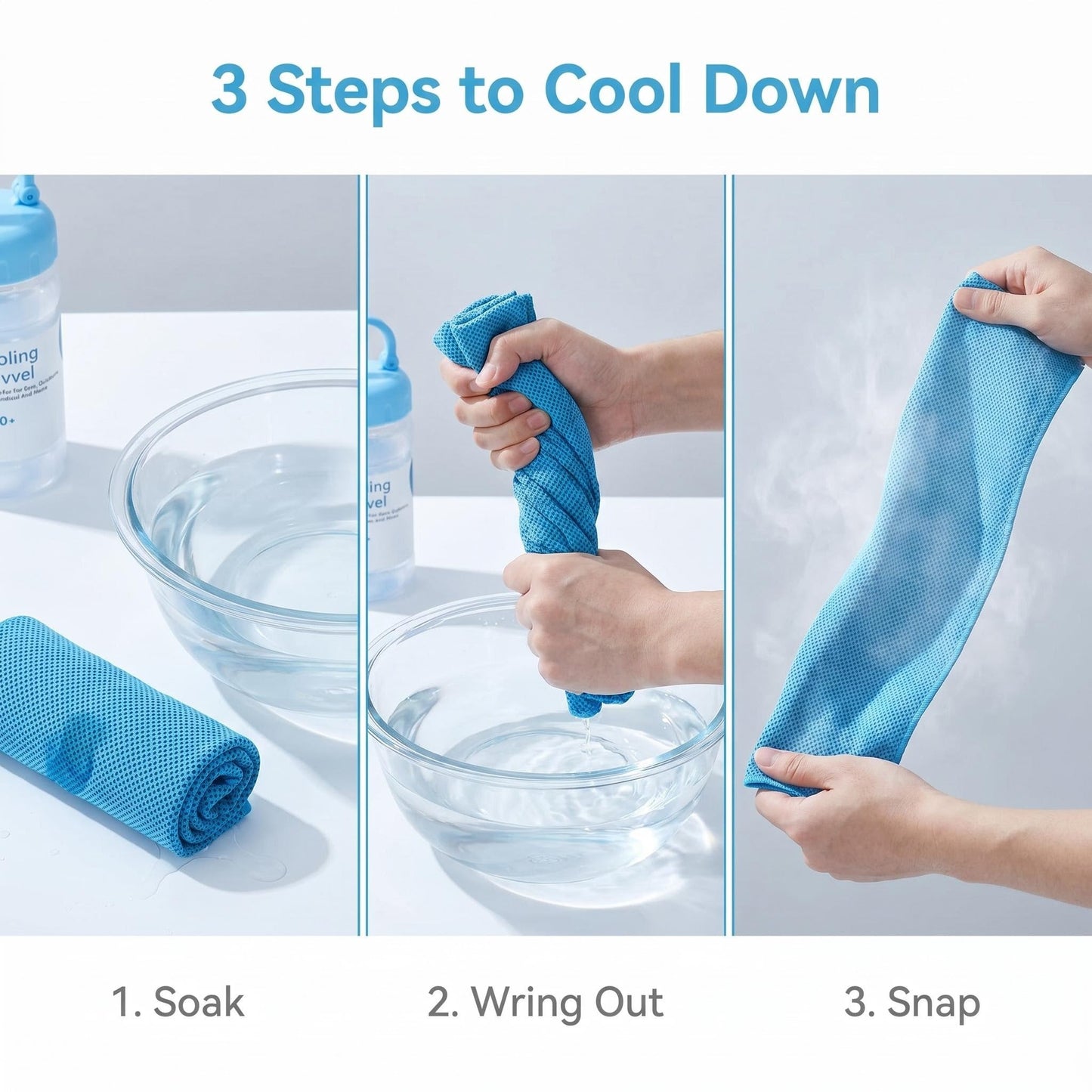 🎁 Buy 1 Get 1 Free — Limited Time Summer Offer ❄️ Instant Cooling Towel — Stay Cool Anywhere, Anytime