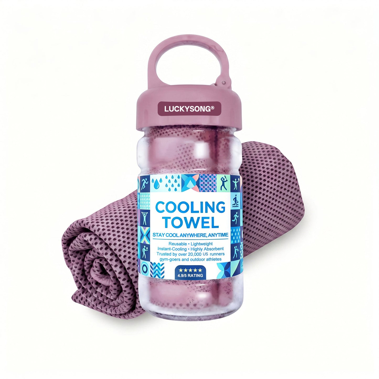 🎁 Buy 1 Get 1 Free — Limited Time Summer Offer ❄️ Instant Cooling Towel — Stay Cool Anywhere, Anytime
