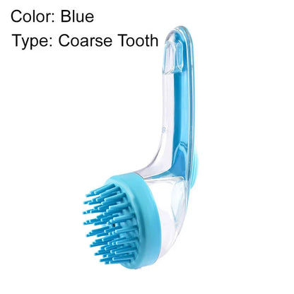 🌟LAST DAY £7.99 🎁BUY 1 GET 1 FREE🐾Pet Bath Brush | Built‑In Shampoo Dispenser for Dogs & Cats