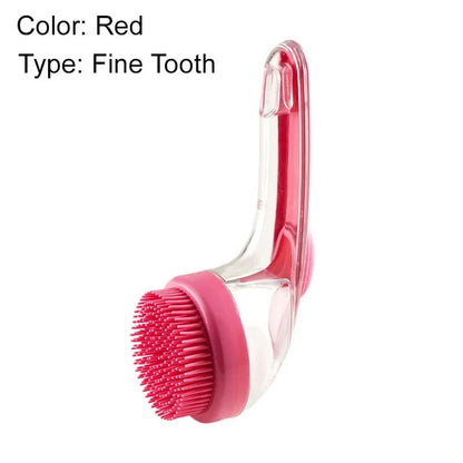 🌟LAST DAY £7.99 🎁BUY 1 GET 1 FREE🐾Pet Bath Brush | Built‑In Shampoo Dispenser for Dogs & Cats