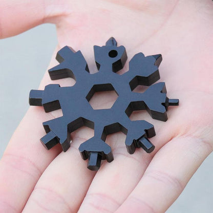 18-in-1 Strumento multiuso Snowflake - NERO