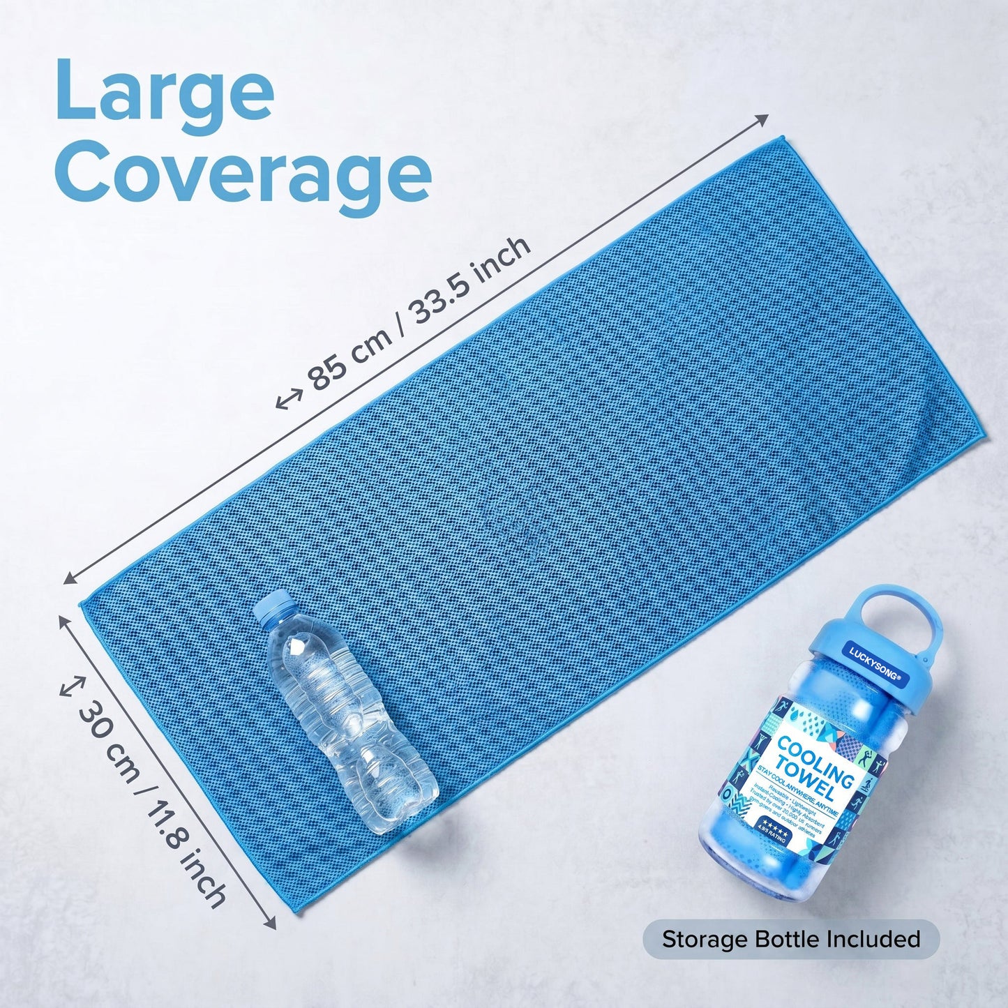 🎁 Buy 1 Get 1 Free — Limited Time Summer Offer ❄️ Instant Cooling Towel — Stay Cool Anywhere, Anytime