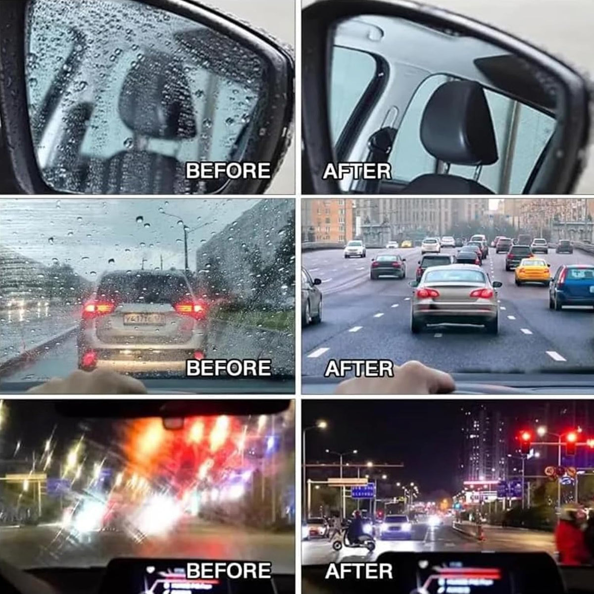 Billhol®🧫Glass Guard, Glass Cleaner, Automotive Oil Film Cleaning Brush