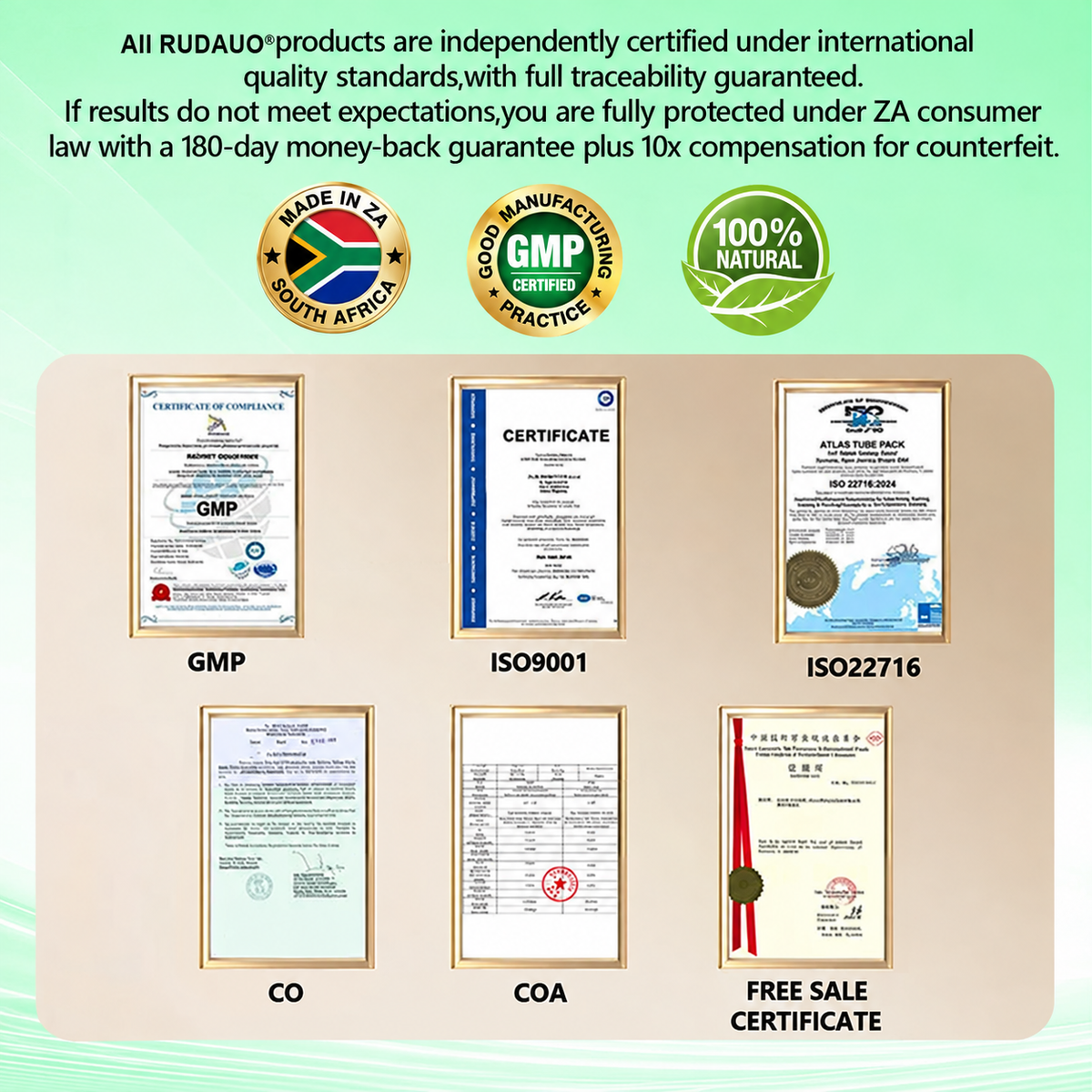 𝐙𝐀 𝐃𝐨𝐜𝐭𝐨𝐫 𝐑𝐞𝐜𝐨𝐦𝐦𝐞𝐧𝐝𝐞𝐝🛍️|𝑹𝑼𝑫𝗔𝗨𝗢® 𝑩𝒆𝒓𝑏𝘦𝘳𝑖𝗇𝒆 𝟔-𝗶𝙣-𝟏 𝑁𝑎𝑛𝑜 𝘔𝘪𝘤𝘳𝘰𝘯𝘦𝘦𝘥𝘭𝘦 𝖯𝚊𝗍𝖼𝗁 𝘉𝘢𝘤𝘬𝘦𝘥 𝘣𝘺 𝘴𝘤𝘪𝘦𝘯𝘤𝘦 | 𝟨-𝗂𝗇-𝟣 𝖿𝗈𝗋𝗆𝗎𝗅𝖺 | 𝑅𝑒𝑠𝑢𝑙𝑡𝑠 𝑖𝑛 7 𝑑𝑎𝑦𝑠