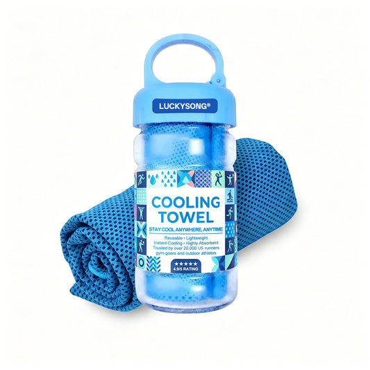 LUCKYSONG® Buy 2 Get 1 Free — Limited Time Summer Offer ❄️ Instant Cooling Towel — Stay Cool Anywhere, Anytime