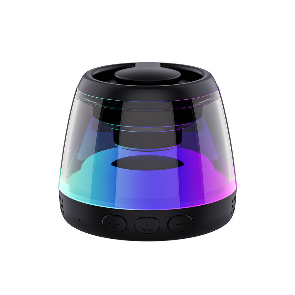 Portable RGB Bluetooth Speaker with Magnetic Phone Stand