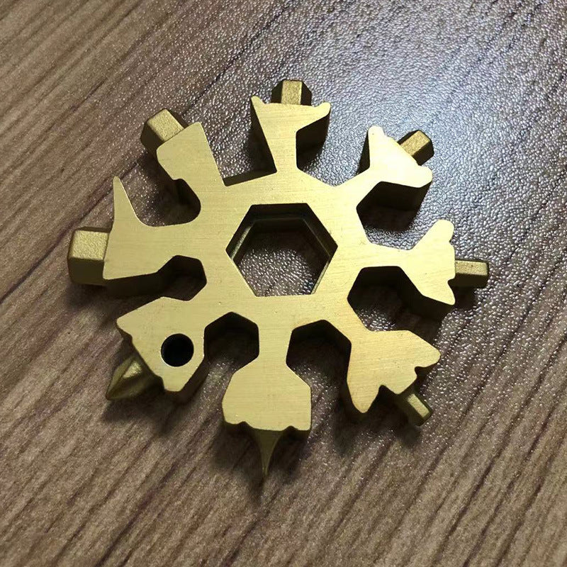 18-in-1 Strumento multiuso Snowflake - ORO