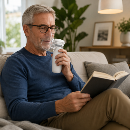 HEATWOLF Nebuliser - Quiet Relief in a minute, Breathe Easy at Home