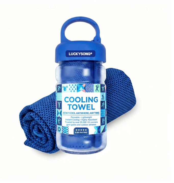 🎁 Buy 1 Get 1 Free — Limited Time Summer Offer ❄️ Instant Cooling Towel — Stay Cool Anywhere, Anytime